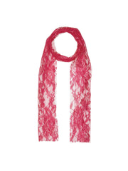 80'S Neon Lace Scarf. Pink 1