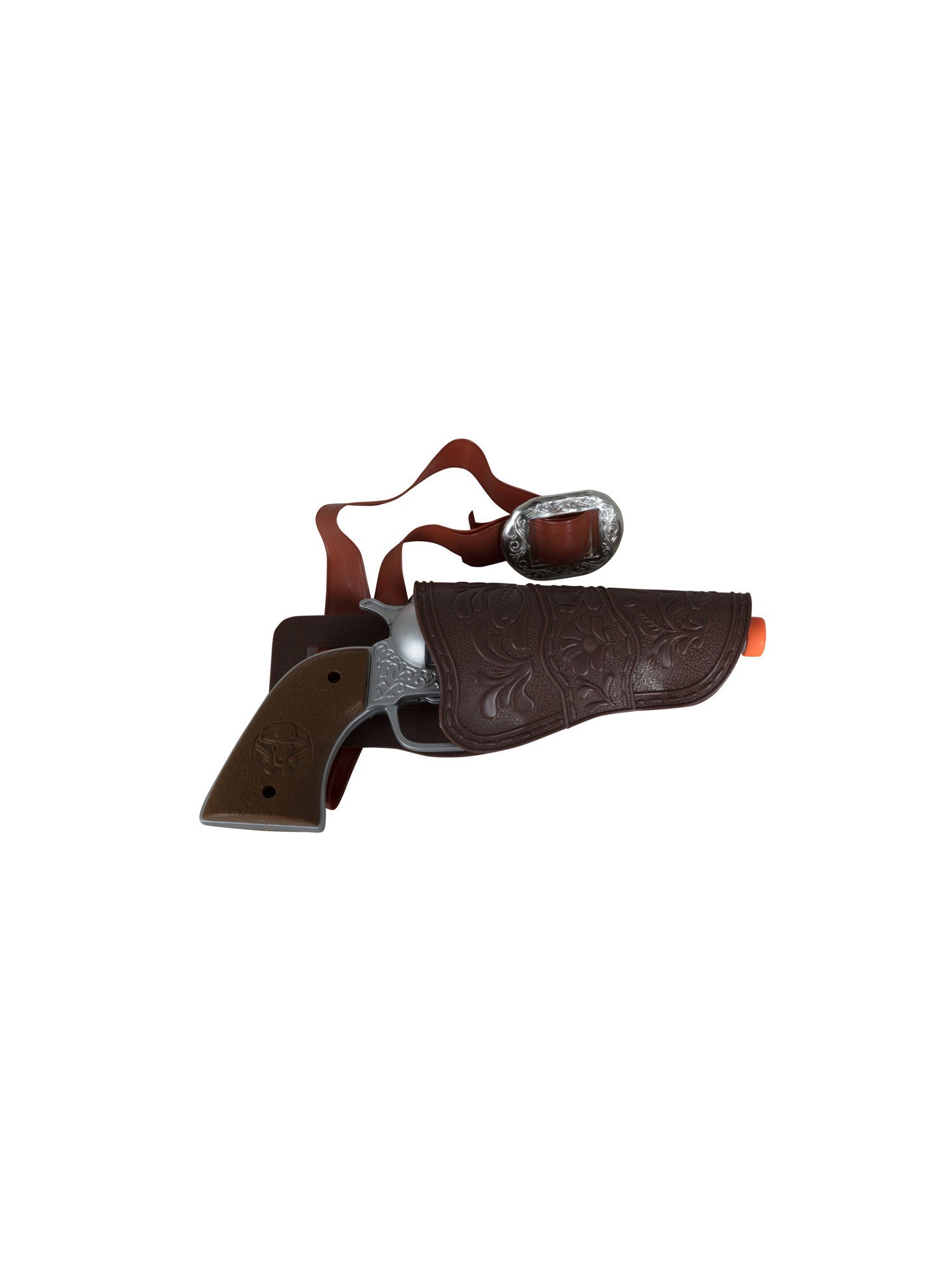 Cowboy Holster/Gun With Belt (1 Gun)