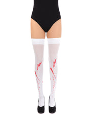 White Stockings With Blood Stains 1