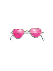 Glasses Heart Shaped - Pink/Gold Frame