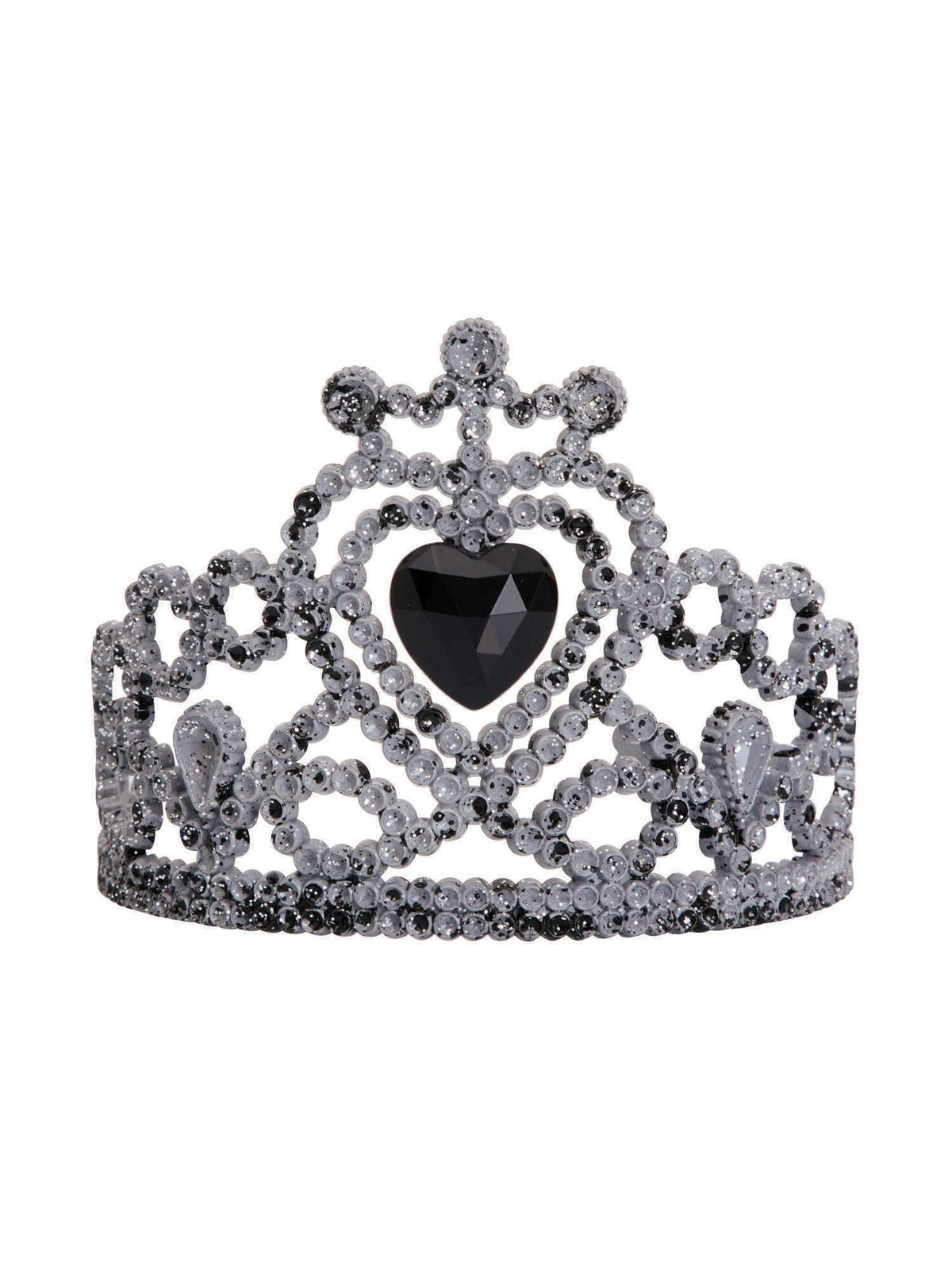 Zombie Tiara W/Black Heart Stone 1