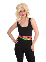 80S Neon Belts (Set Of 3)