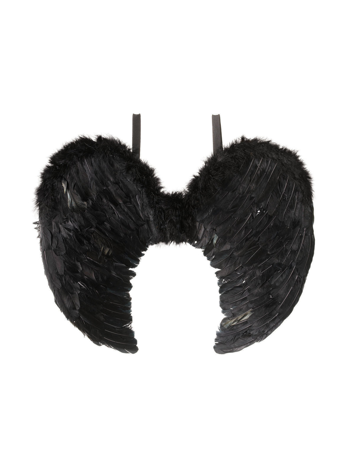 Angel Wings Feather Black 60 x 50cm 1