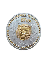 Roman Shield PVC. Round Grey