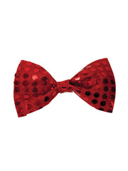 Red Sequin Bow Tie