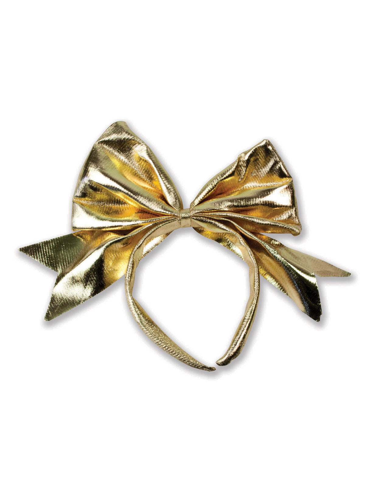 Bow on Headband -Gold 1