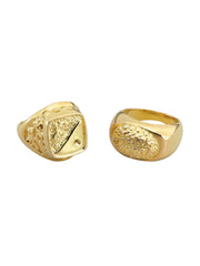 Rings. Gold Sovereign Style