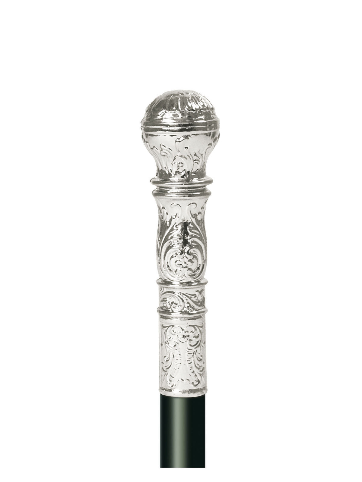 Cane With Silver Ball Handle 2