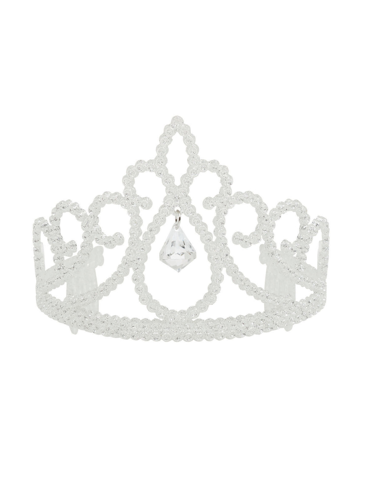 Tiara White Glitter And Diamond Pendant 1