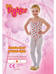 Tights White 4/6 Small 1