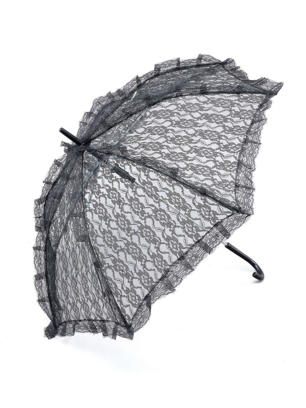 Black Lace Parasol 1