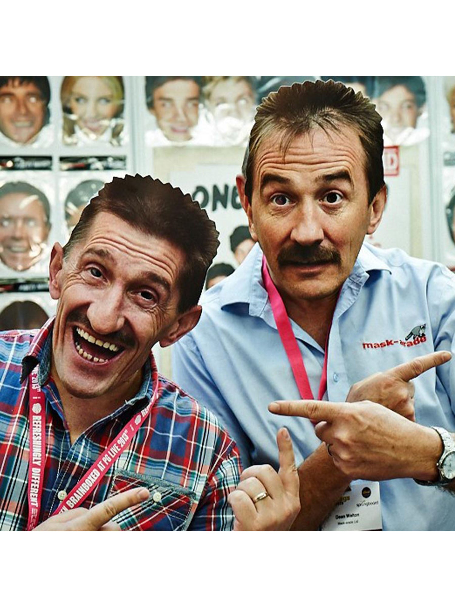 BARRY CHUCKLE CELEBRITY FACE M 2