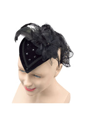 Teardrop Hat, Black Riding Hat