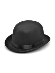 Bowler Hat - Black Felt Hat - Small