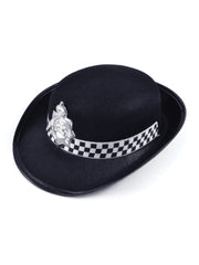 Police Felt Hat - Black