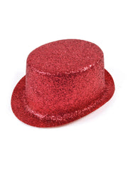 Glitter Red Plastic Topper