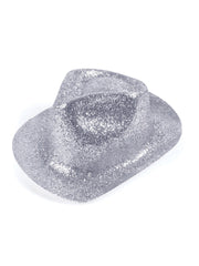 Silver Glitter Trilby 1