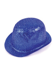 Glitter Blue Plastic Bowler