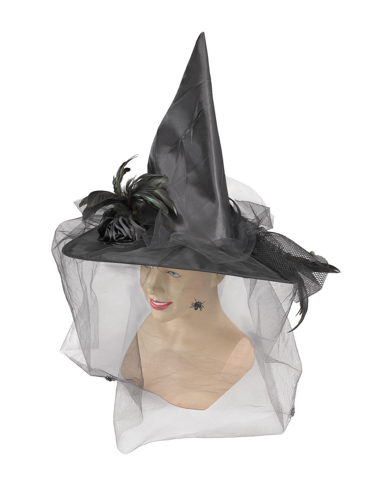 Witch Hat Fancy Black 1