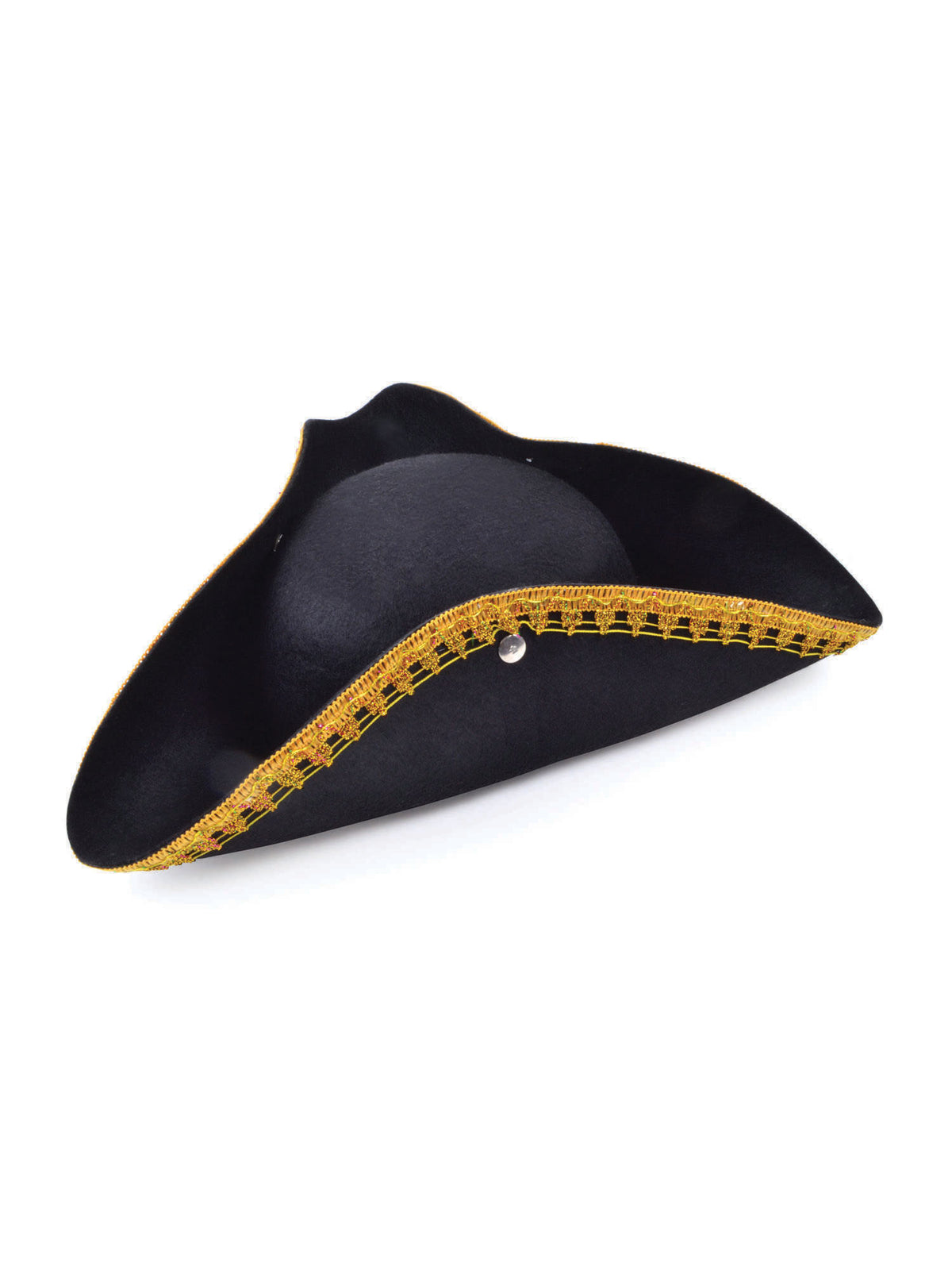 Tricorn Hat + Gold Trim 1