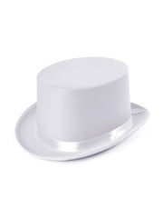 Top Hat - White (Satin Look) 1