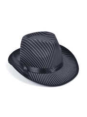 Gangster Hat Pin Striped