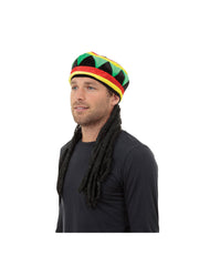 Rasta Hat And Hair 1