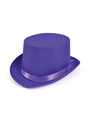 Top Hat Satin - Purple 1