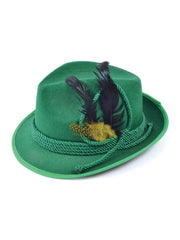 Oktoberfest Felt Hat - Green