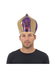 Sultan Hat Tall Purple 1