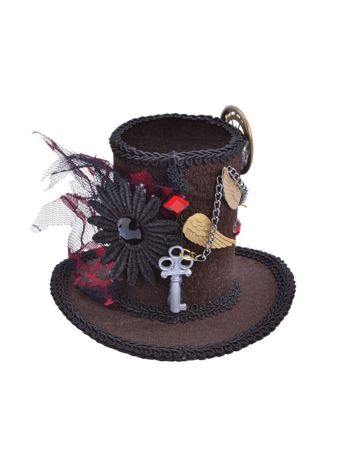 Steampunk Tall Top Hat (Mini) 1
