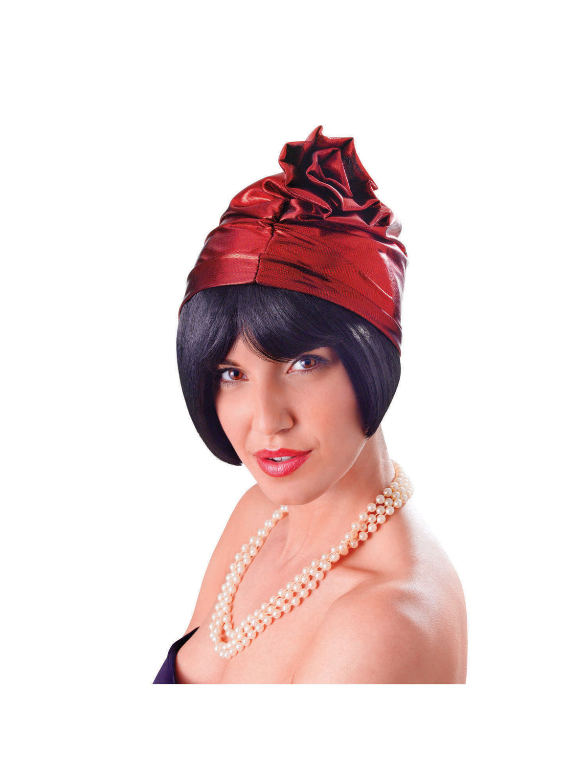 Cloche 20's Hat Red 1