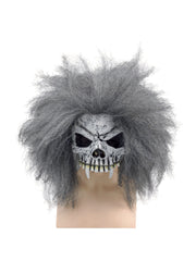 Skull Half Face Mask + Hair 1