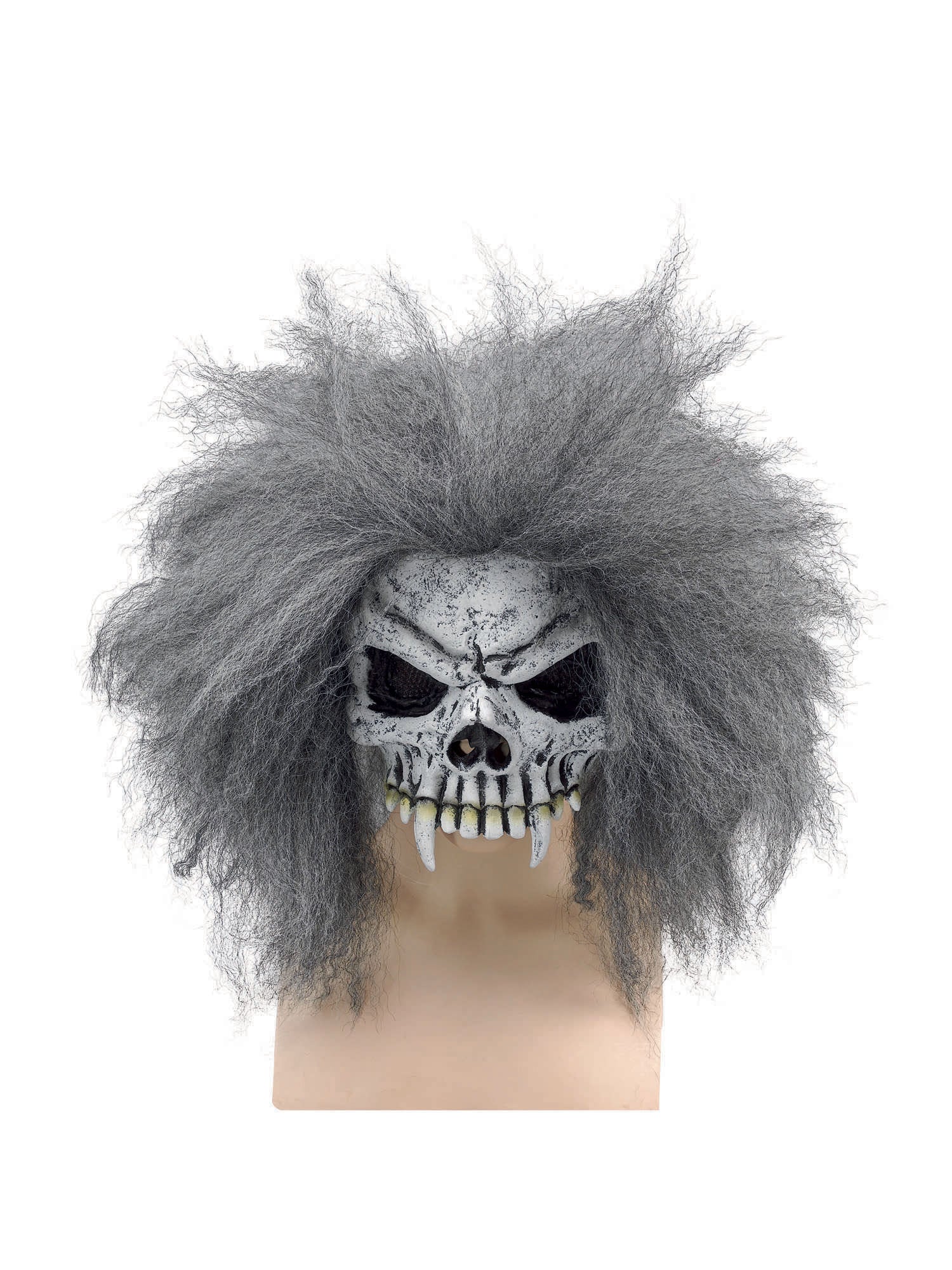 Skull Half Face Mask + Hair 1