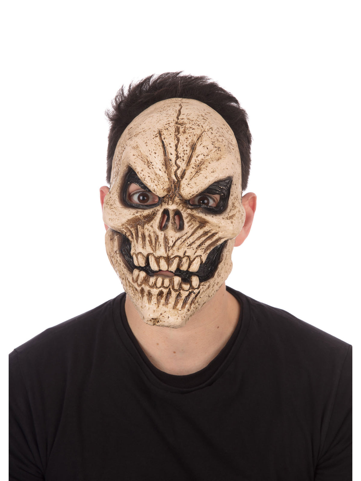 Dark Skeleton Grin Mask 1