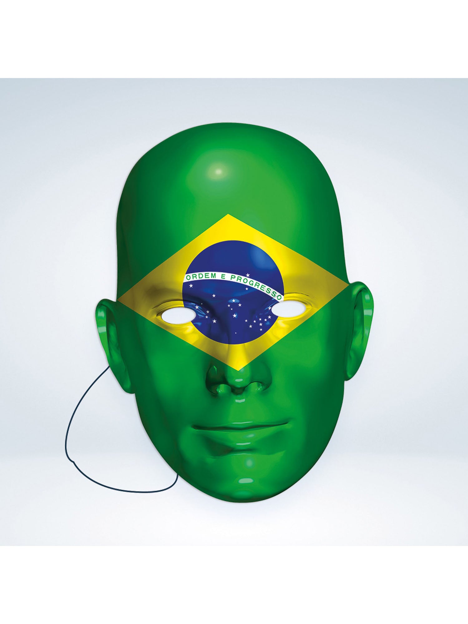 Brazil Flag Face Mask 2