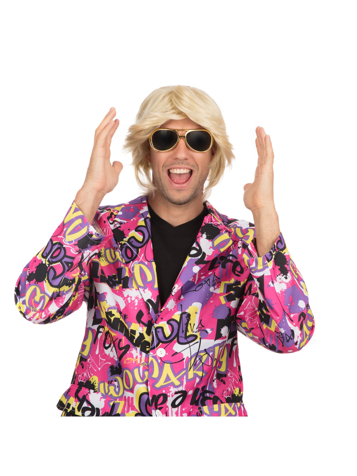Side Parting Blonde Wig