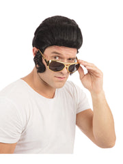 Rock Star Wig +Big Sideburns (B25) 1