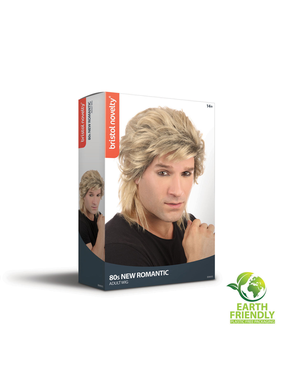 80's New Romantic Wig. Male (Boxed) 3