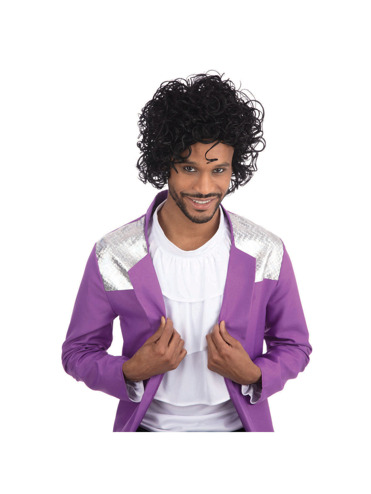 Wet Look Curly Wig 1