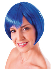 Flirty Flick Wig. Blue ***