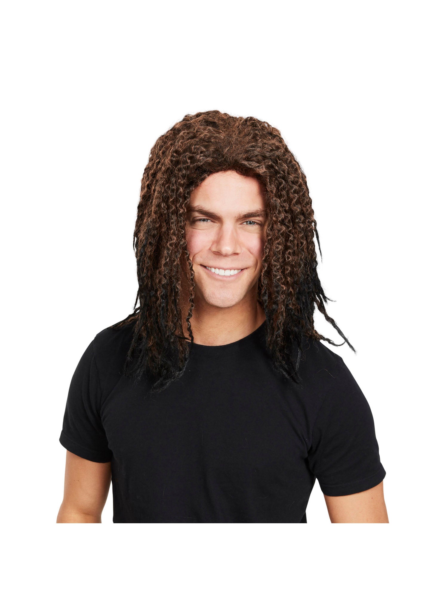 Dreadlock Unisex Brown Wig