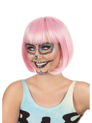 Festival Pink Elegance Wig