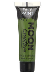 Moon Creations Face & Body Paint, Green - 1