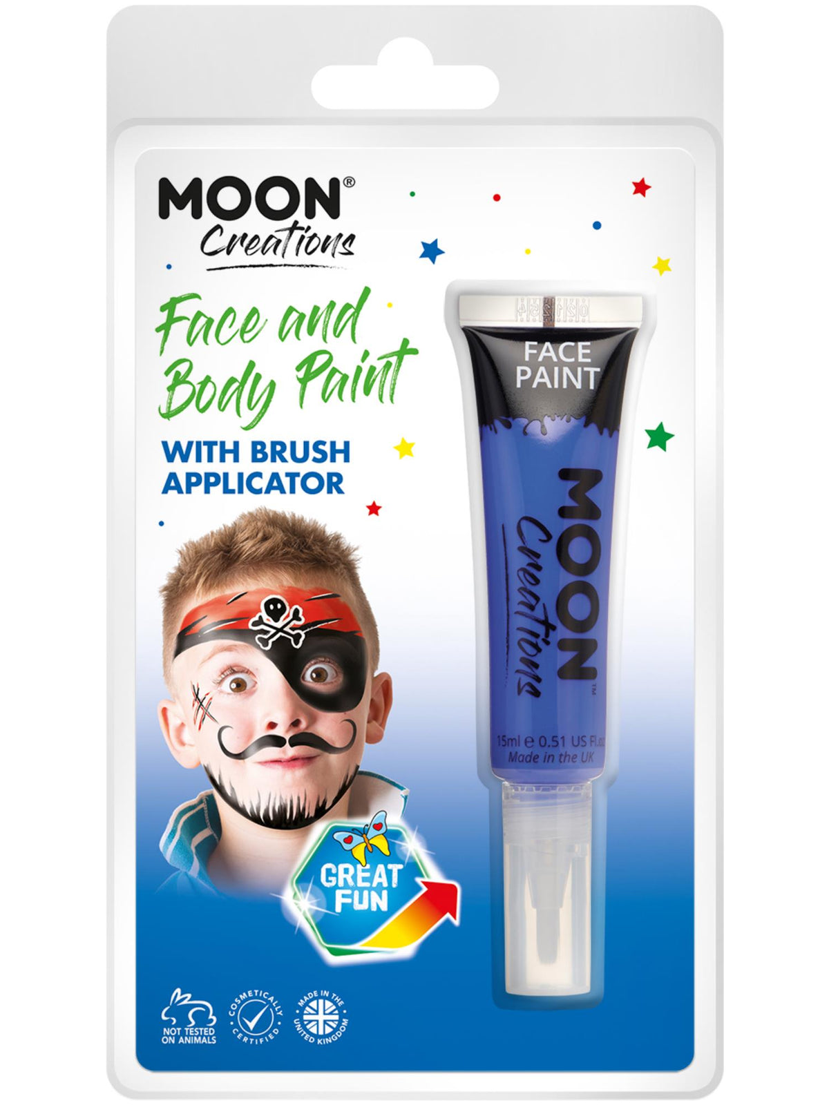 Moon Creations Face & Body Paints, Dark Blue 1