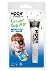 Moon Creations Face & Body Paints, White - 1