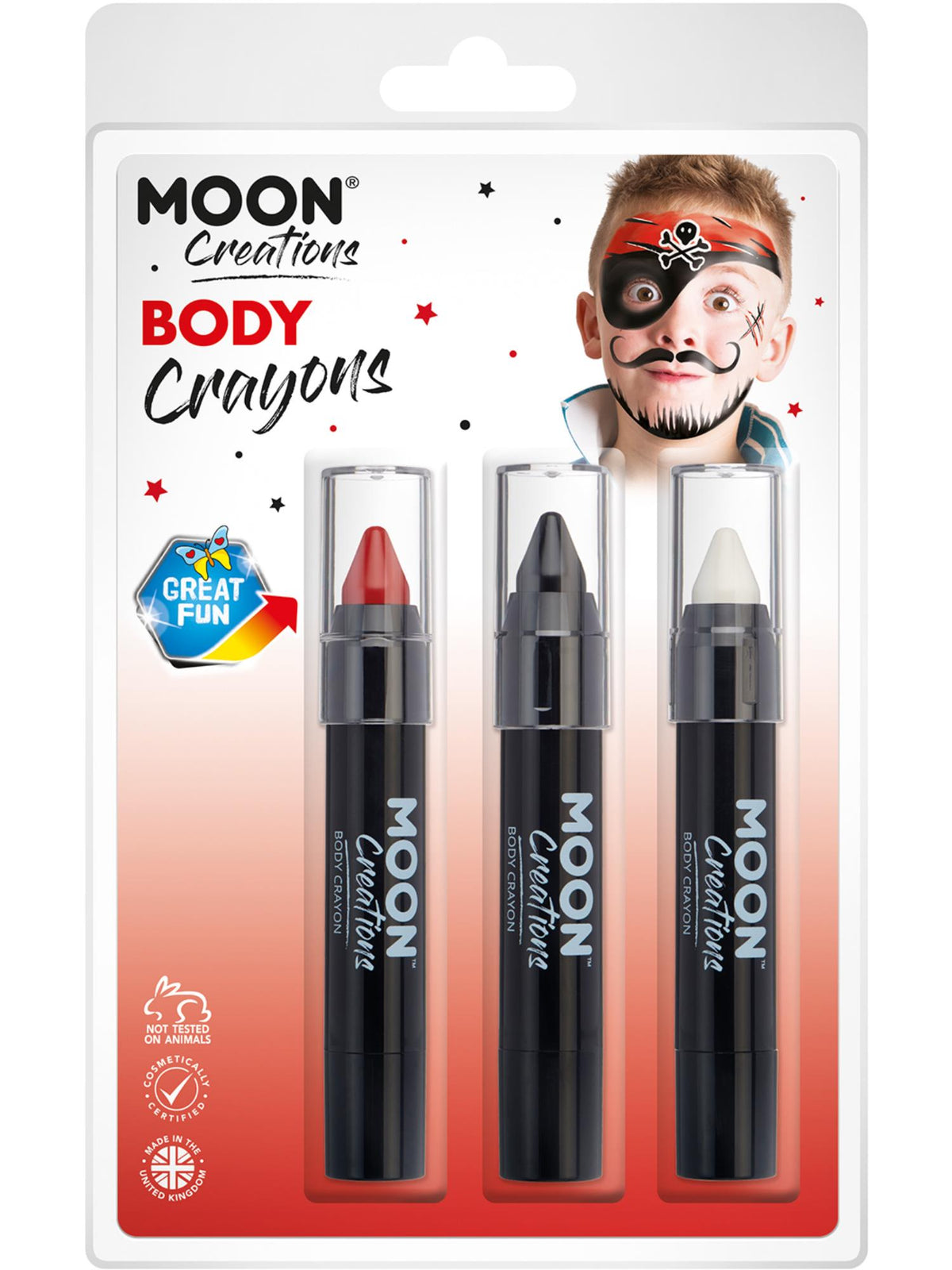 Moon Creations Body Crayons, 1