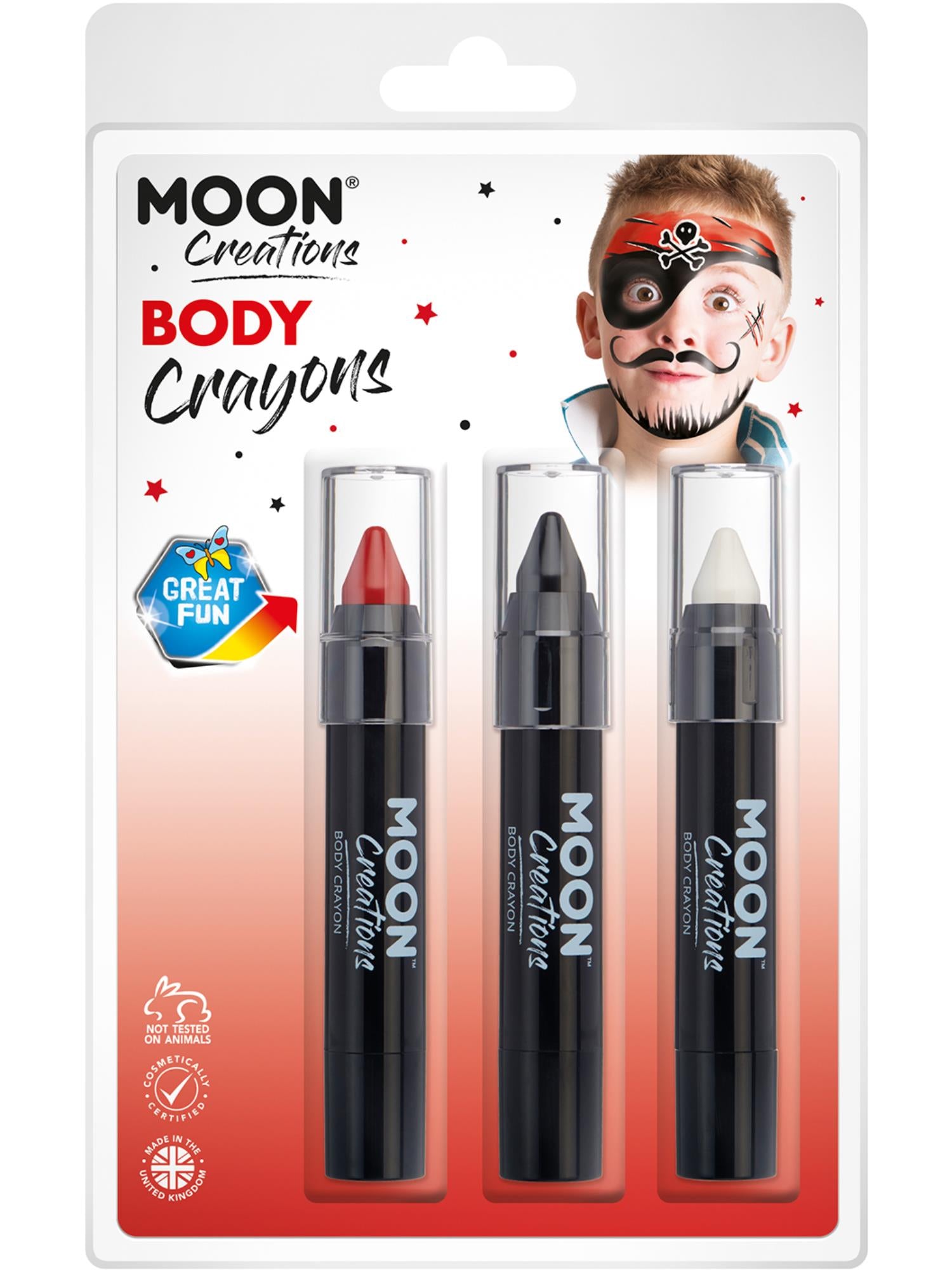 Moon Creations Body Crayons, 1