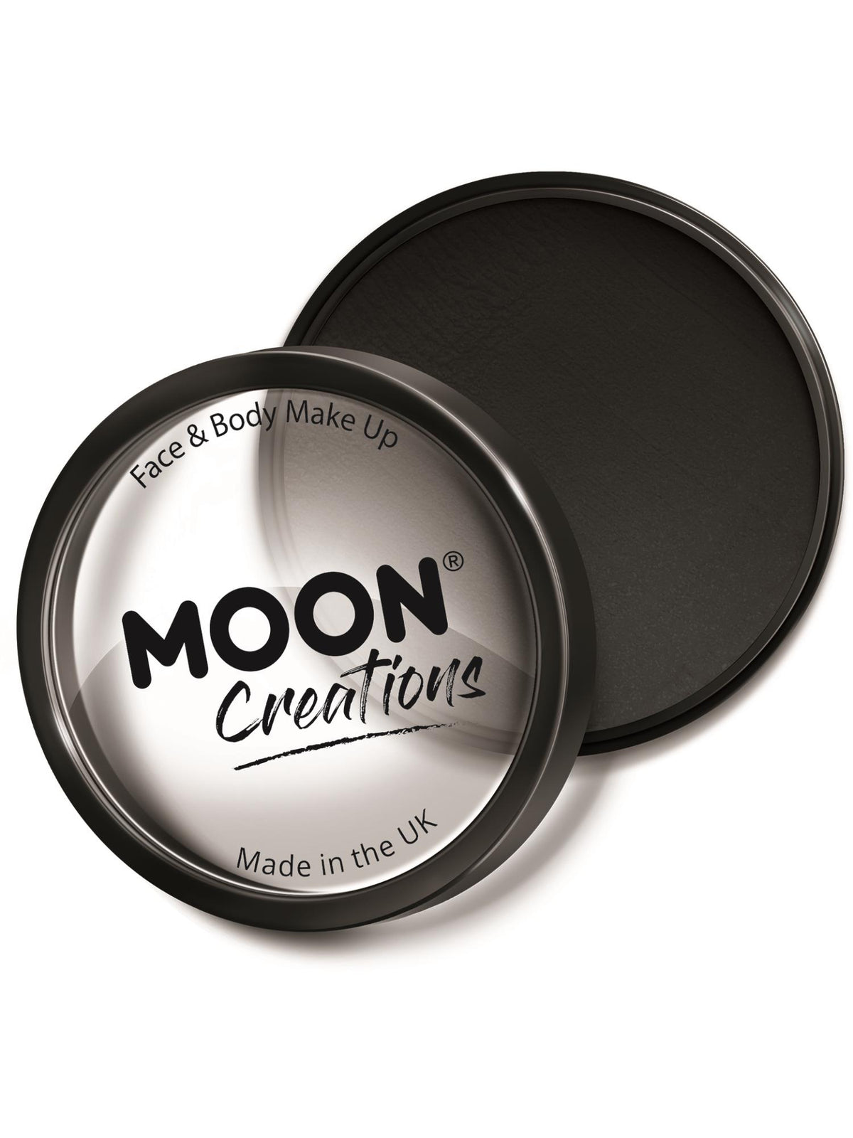 Moon Creations Pro Face Paint Cake Pot, Black 1