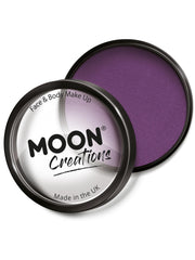 Moon Creations Pro Face Paint Cake Pot, Purple 1